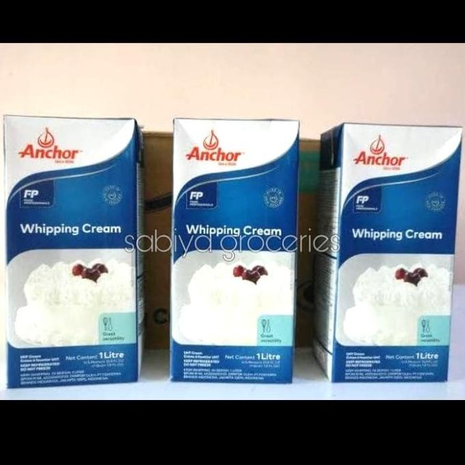 

(BISA COD) ANCHOR WHIPPING CREAM 1 Lt