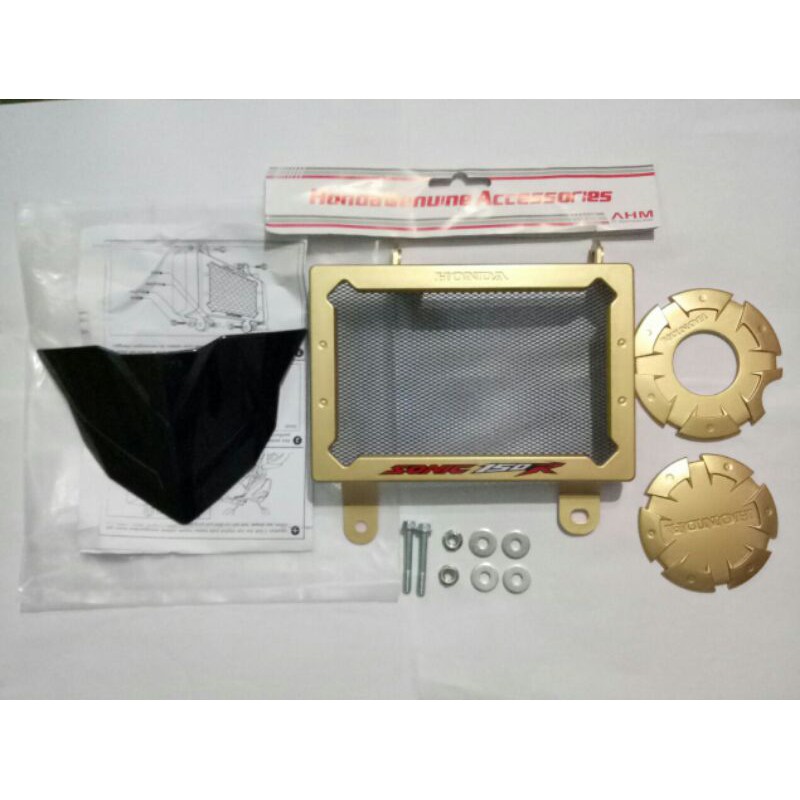 cover tutup radiator cover mesin honda sonic visor sepido meter sonic 150R original honda