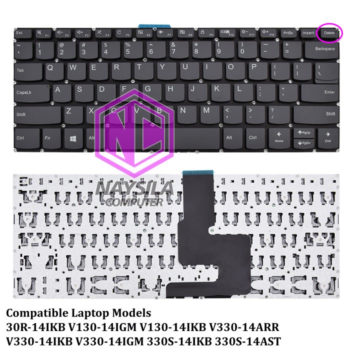 Jual KEYBOARD LENOVO IDEAPAD 314ADA05 314IIL05 314IGL05 33014IKB