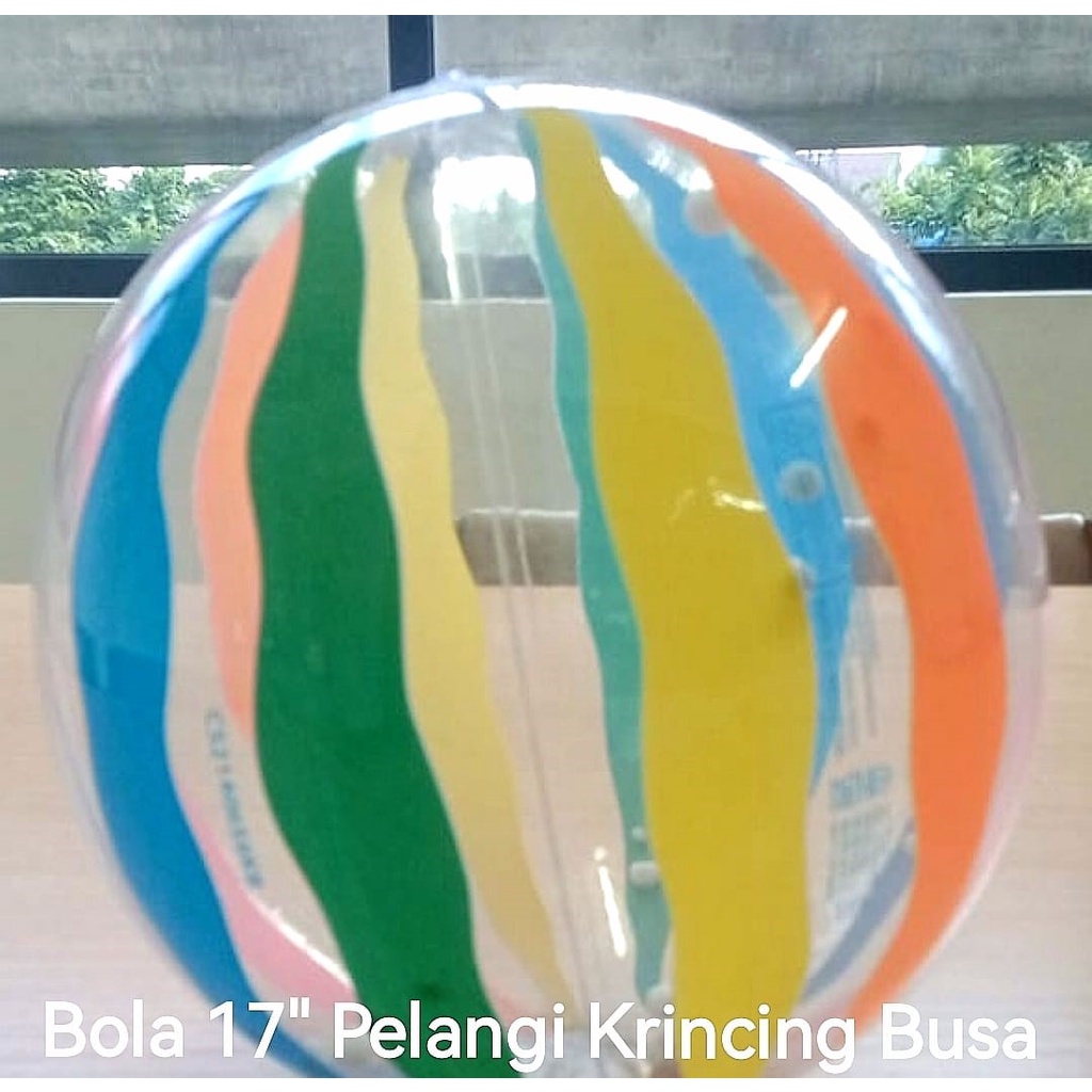 1 Lsn Mainan Tiup BOLA PELANGI 517