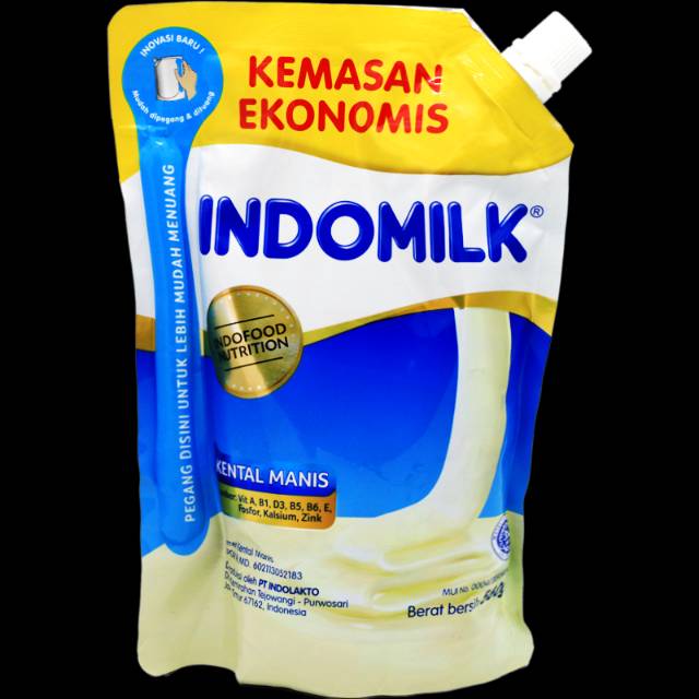 

Indomilk kental manis pouch 560gr