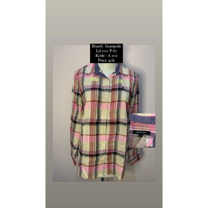 kemeja beanpole