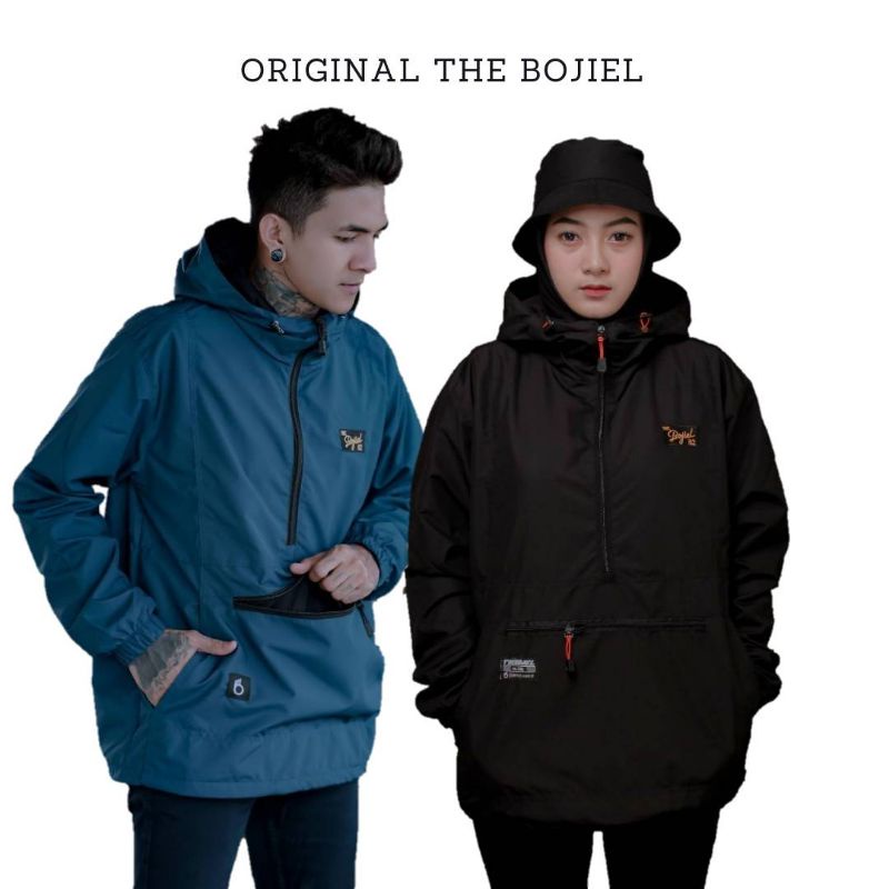 Jaket Cagoule Simple Hoodie Parasut UNISEX PRIA / WANITA Original THE BOJIEL