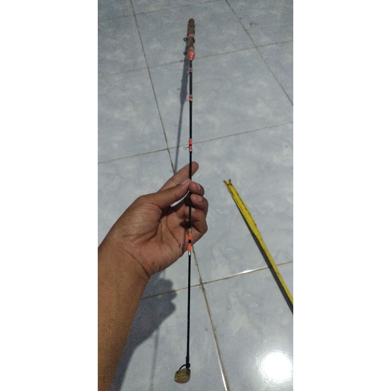 joran bambu cendani atasan sutet listrik carbon