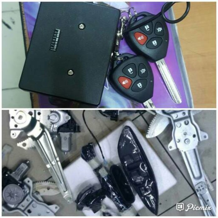 paket power window alarm kunci vios limo