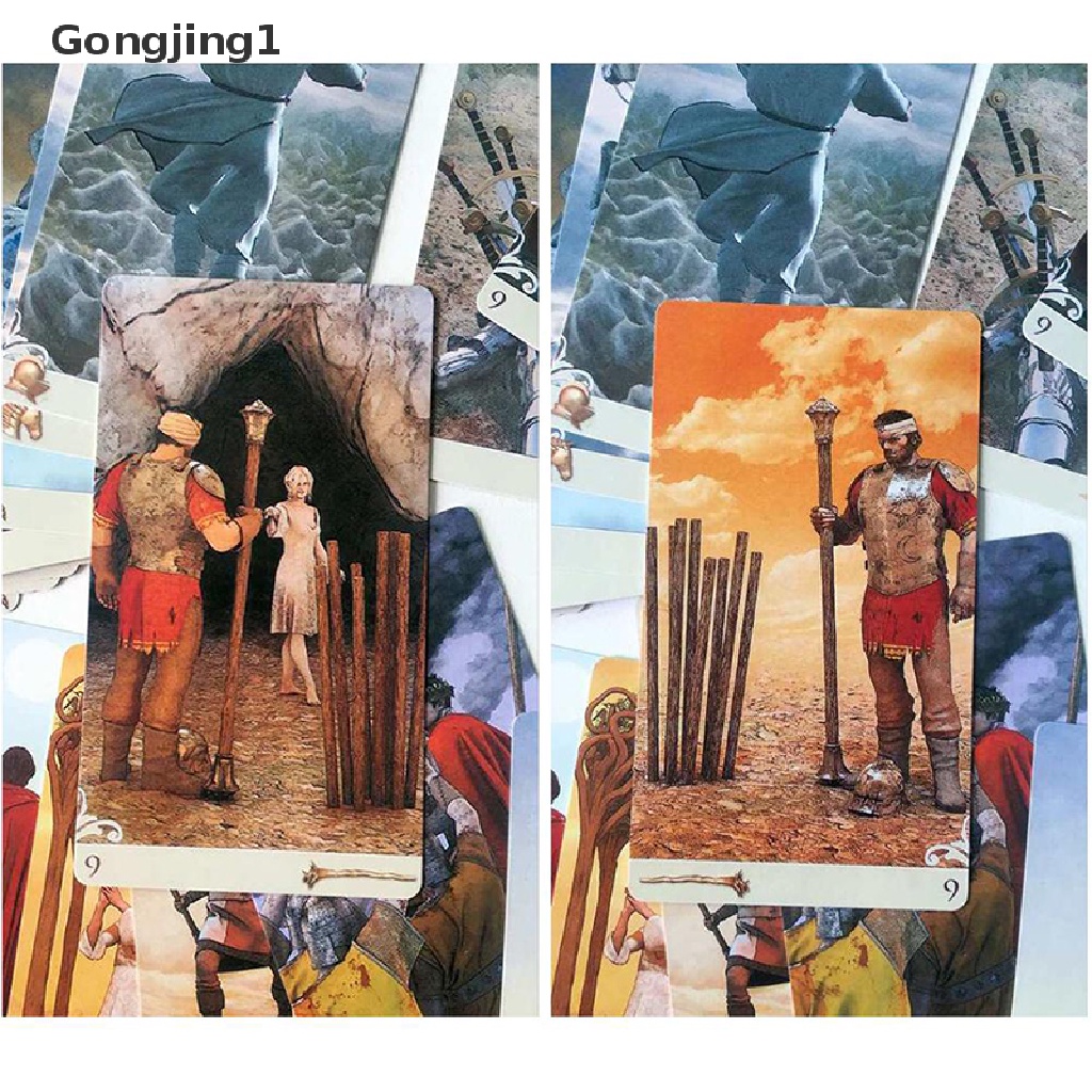 Gongjing1 78pcs Kartu Tarot Untuk Permainan Keluarga