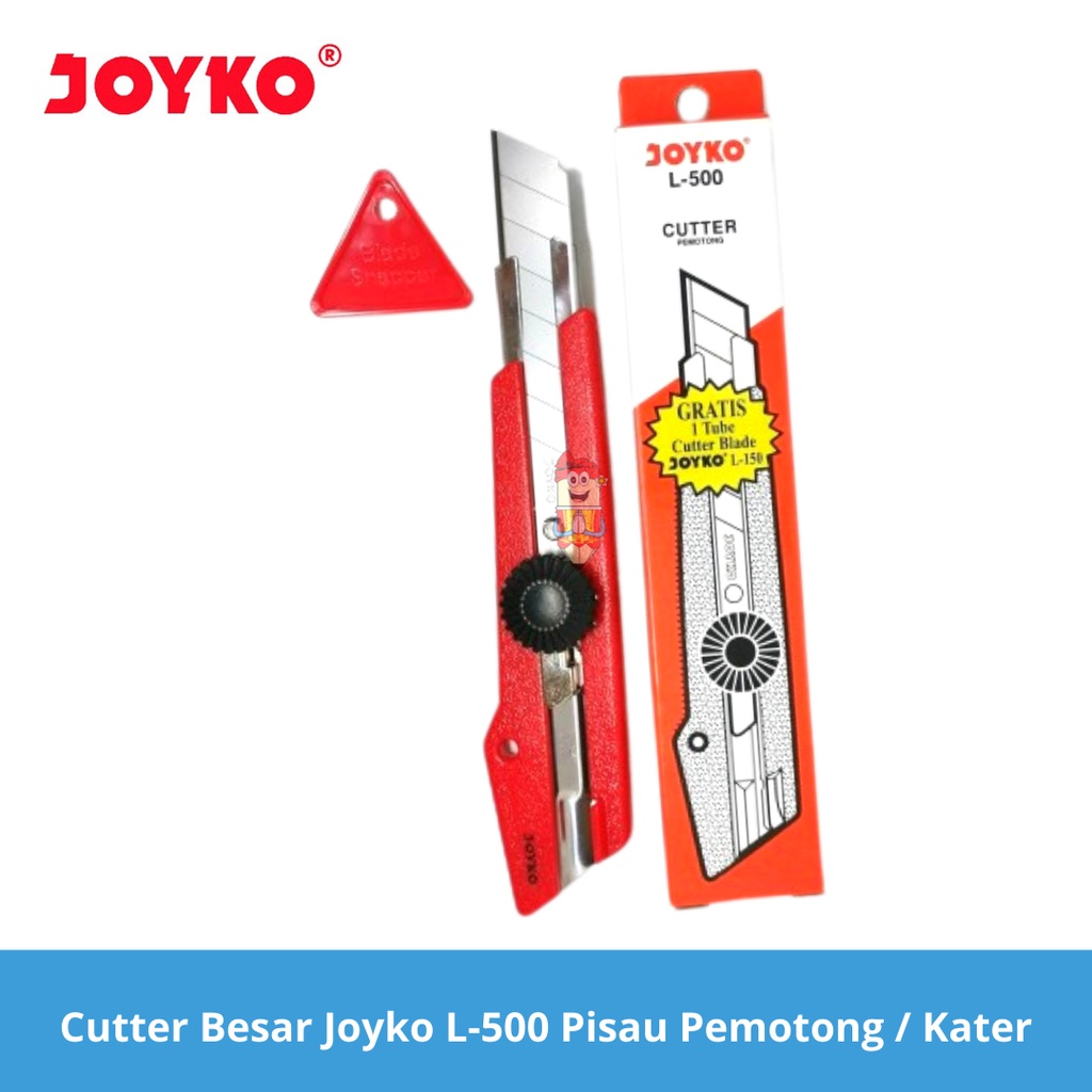 

Cutter Besar Joyko L-500 Pisau Pemotong / Kater