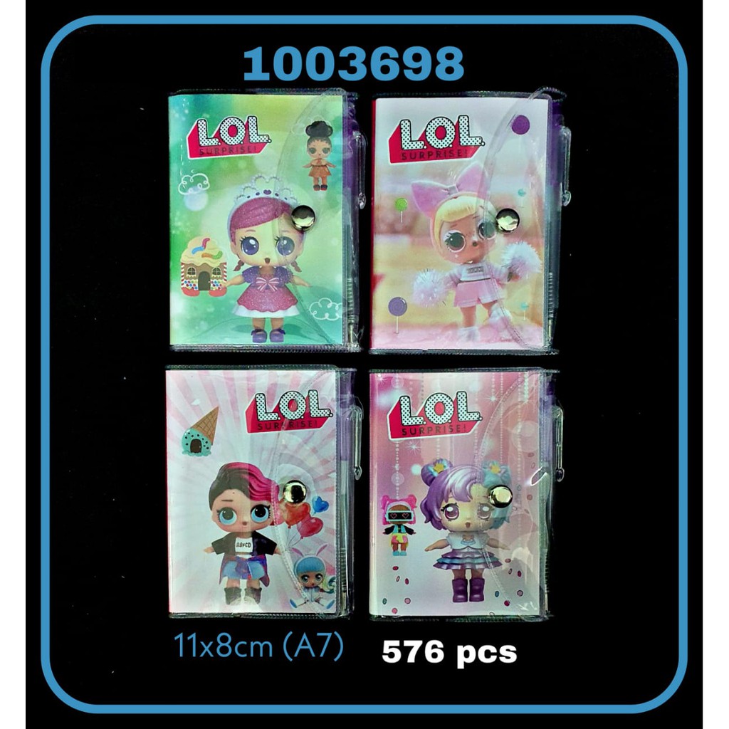 

ILP Notebook Lux A7 1003698 LOL / Buku Catatan / Buku Spiral