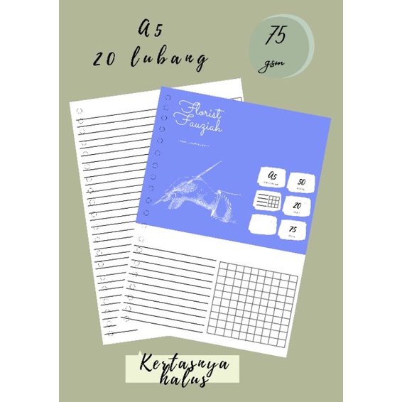 

25 PCS Isi Binder A5 Daily Planner / To Do List / Weekly Planner / Bullet Journal / Meal