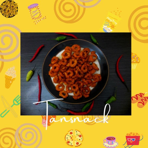 

Cemilan Pedas Cincin Udang