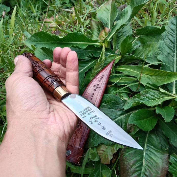 Pisau Seset Kulit - Pisau Seset Kulit Skiner Mini - Vivistecolection