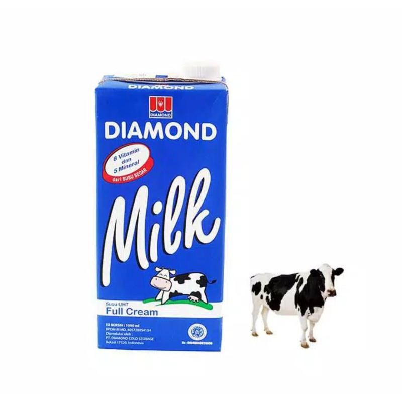 

Diamond Milk UHT Full Cream 1L