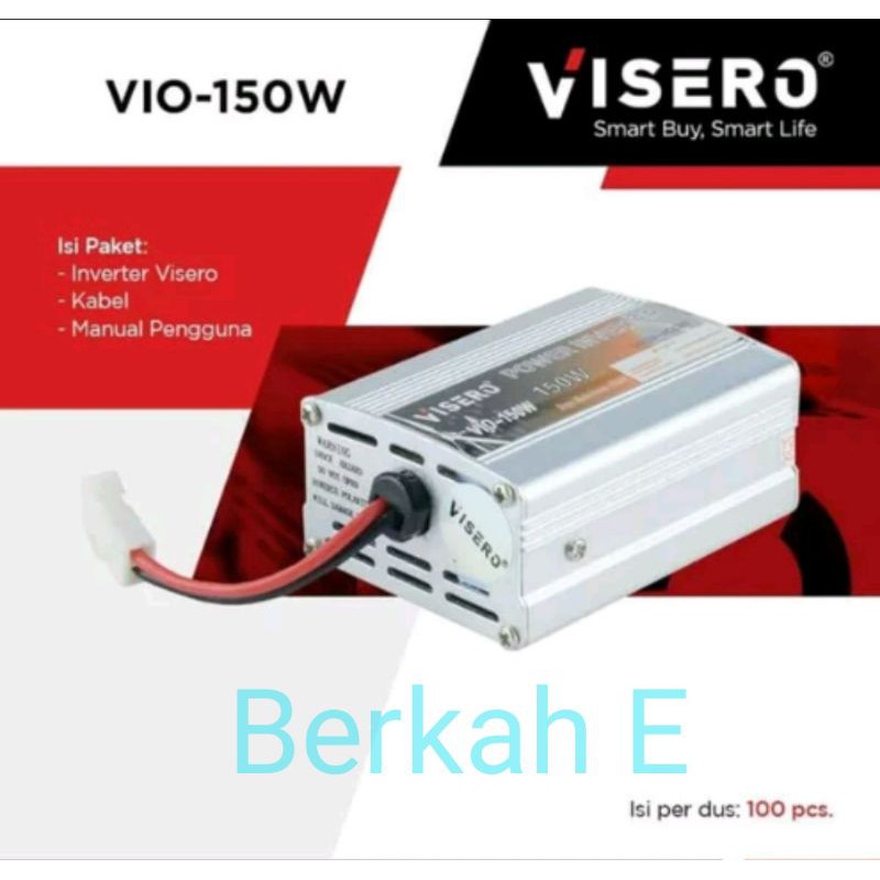 Power inverter Visero 150Watt DC12V AC230V VIO-150Watt