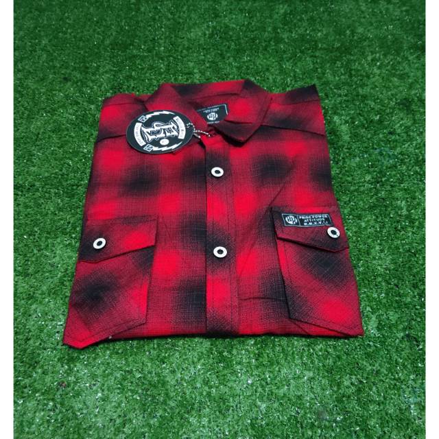 Kemeja Panjang Original Brand Baddick || Size L