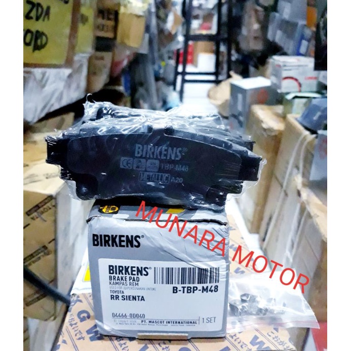 KAMPAS REM BELAKANG SIENTA