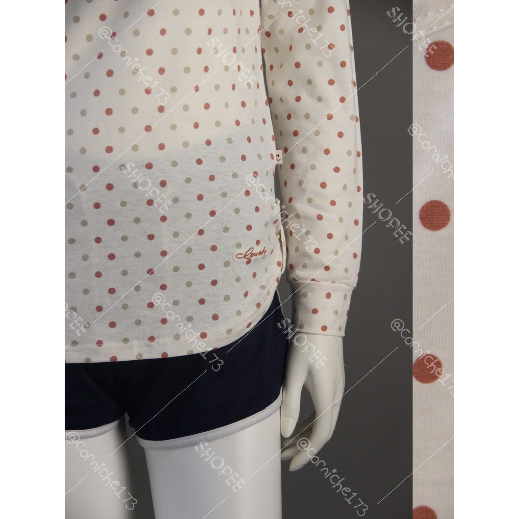 Corniche Novi Dot Tee Putih Tulang - TK231249