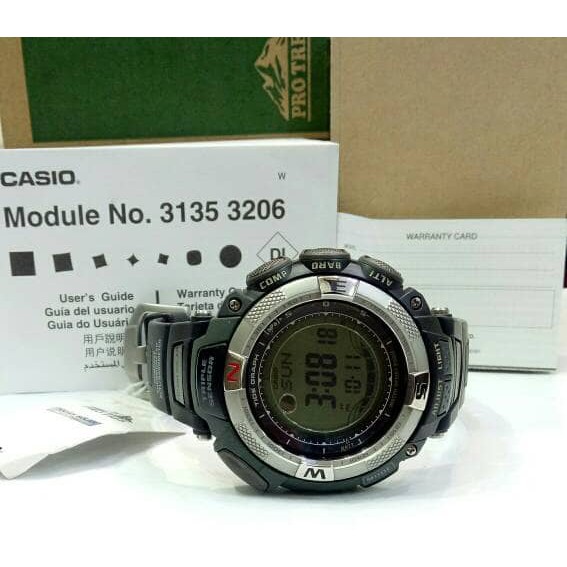 Casio Protrek PRG-130-1VDR Original Jam tangan Pria Casio Protrek Asli