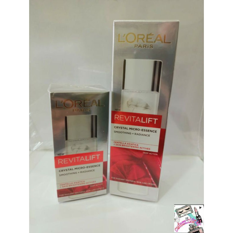 ☃Cutezz_Ching1☃L'oreal Paris Revitalift Crystal Micro Essence Smoothing+Radiance