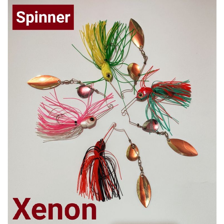 Umpan Pancing Gabus Spinner Xenon
