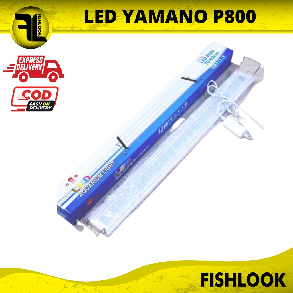 LAMPU LED YAMANO P800 70-80cm 12 WATT AQUARIUM AQUASCAPE / YAMANO P 800