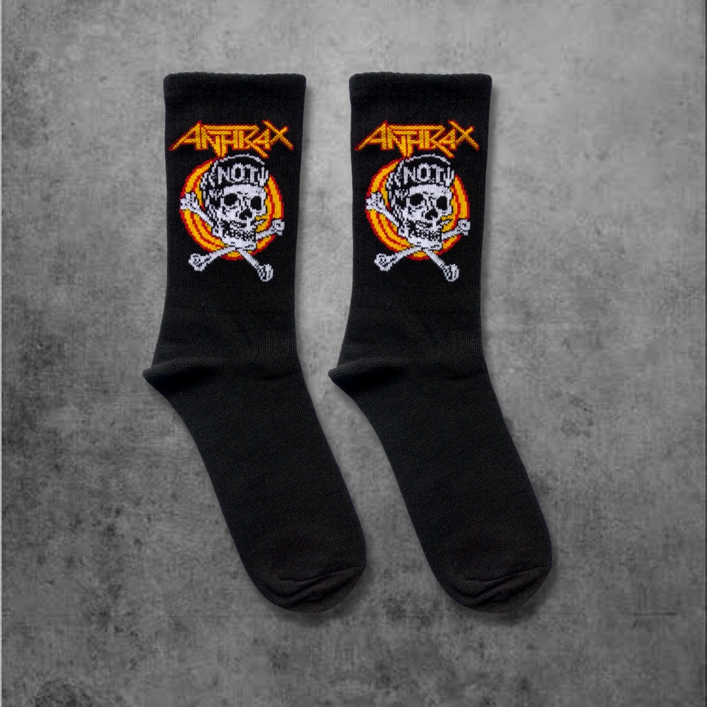 Kaos Kaki Motif Band - Kaos Kaki ANTHRAX - Kaos Kaki Oldschool - Amaterasu Official