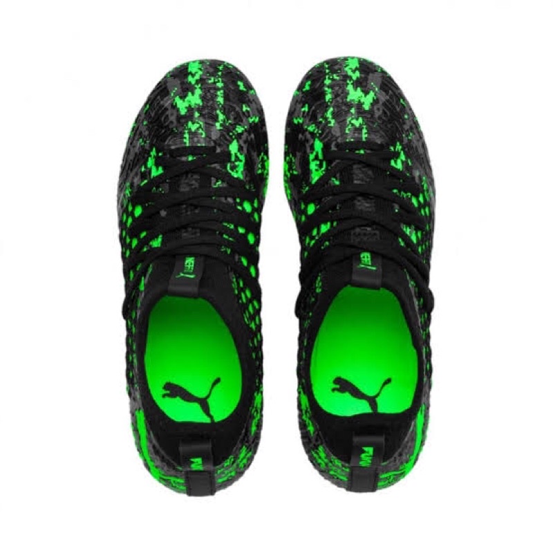 Sepatu Bola Anak [BIG SALE] - Puma Football Future 19.3 Netfit FG Green/Black - Original 1000% BNIB 