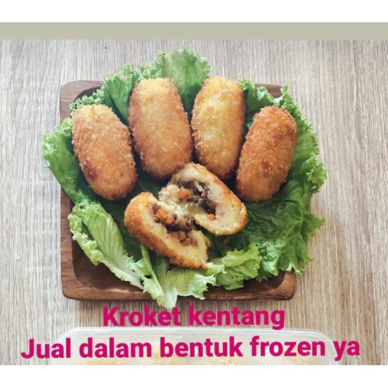 

KROKET KENTANG FROZEN (Home Made , Lezat, bersih ,Favourite)