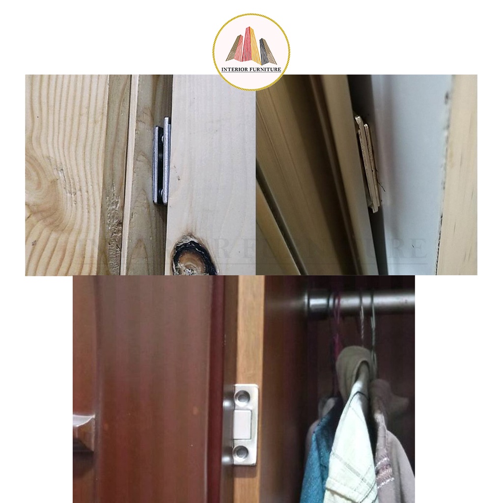 Magnet pintu lemari laci Catches Magnet / Magnetic Door Closer Stopper / Penutup pintu lemari magnet