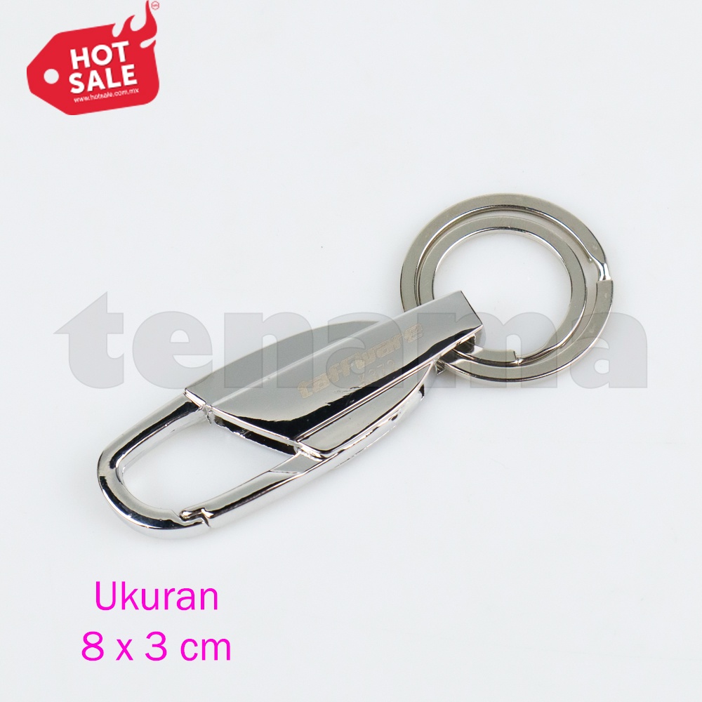 Gantungan Kunci Carabiner Keychain Stainless Steel