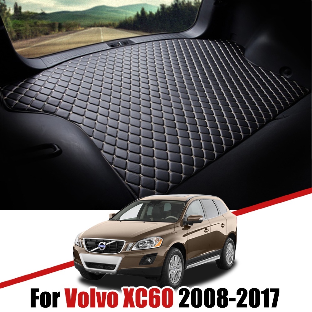 Matras Bagasi Mobil Bahan Kulit Untuk Volvo XC60 T5 T6 2008 2009 2010 2011 2012 2013-2017