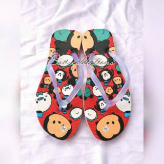  Sandal  Jepit Jelly  Tsum Tsum Disney Emboss Shopee Indonesia