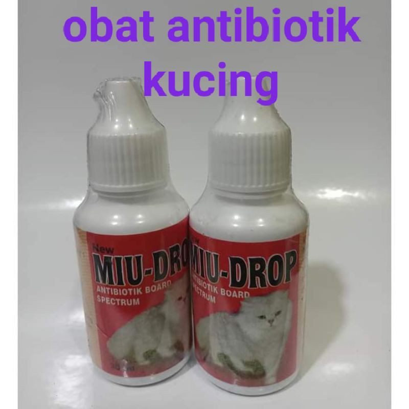 Miu Drop Obat Antibiotik Kucing 30ml Murah