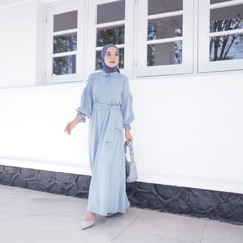 LOCANA LABEL CASSY DRESS-Denim new