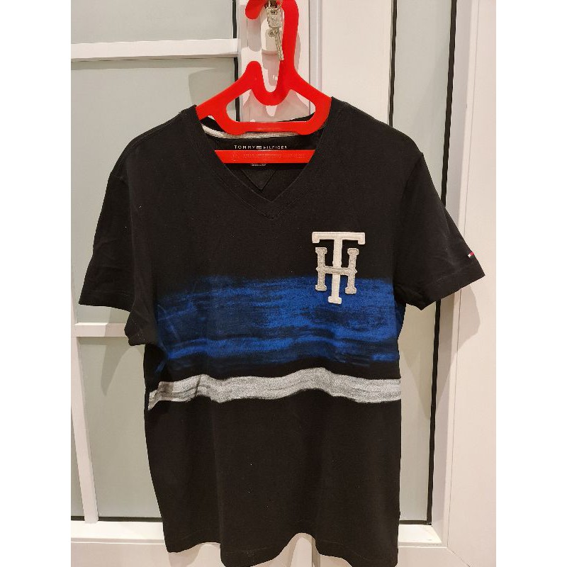 kaos pria kaos tommy hilfiger