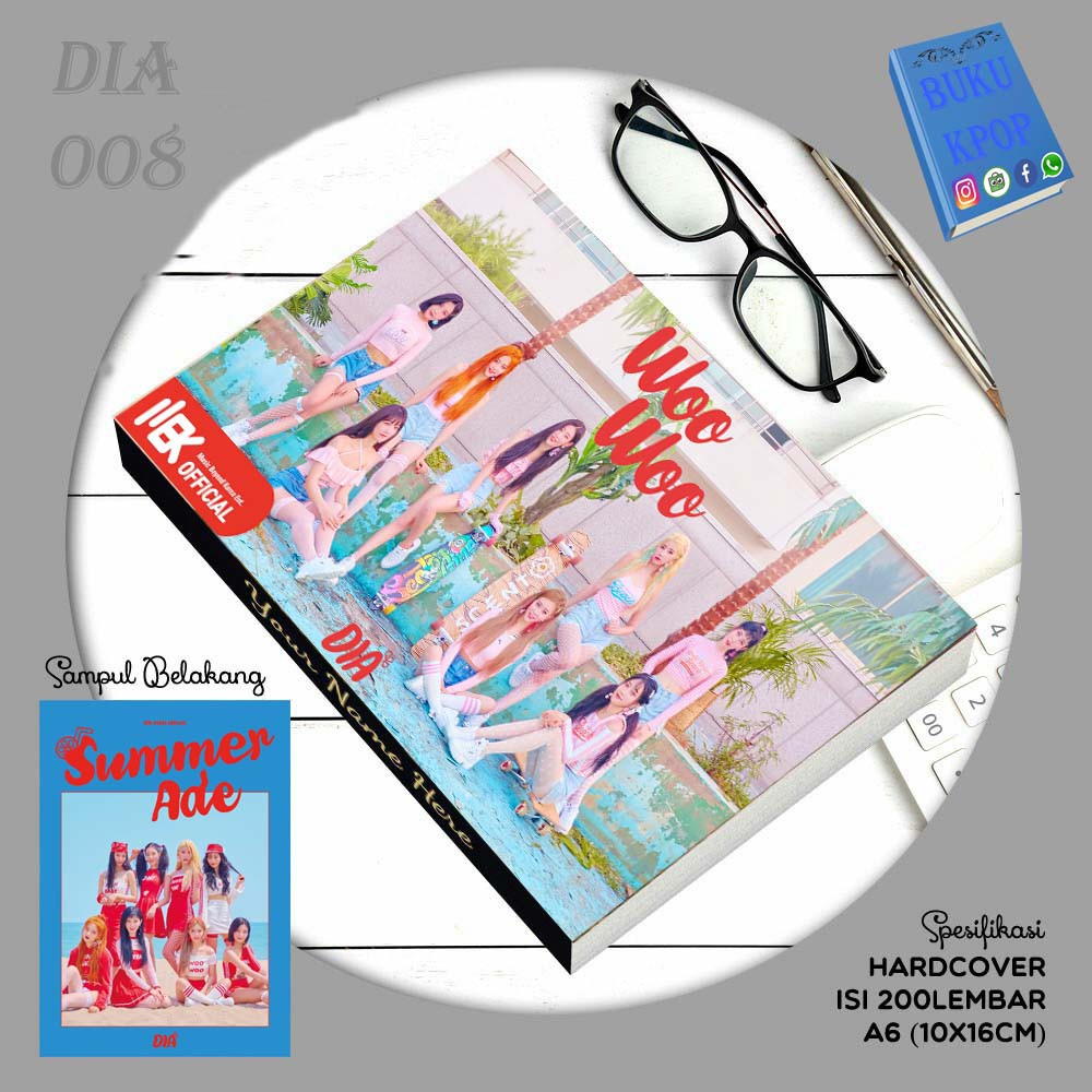 

BUKU TULIS KPOP/NOTEBOOK DIA WooWoo