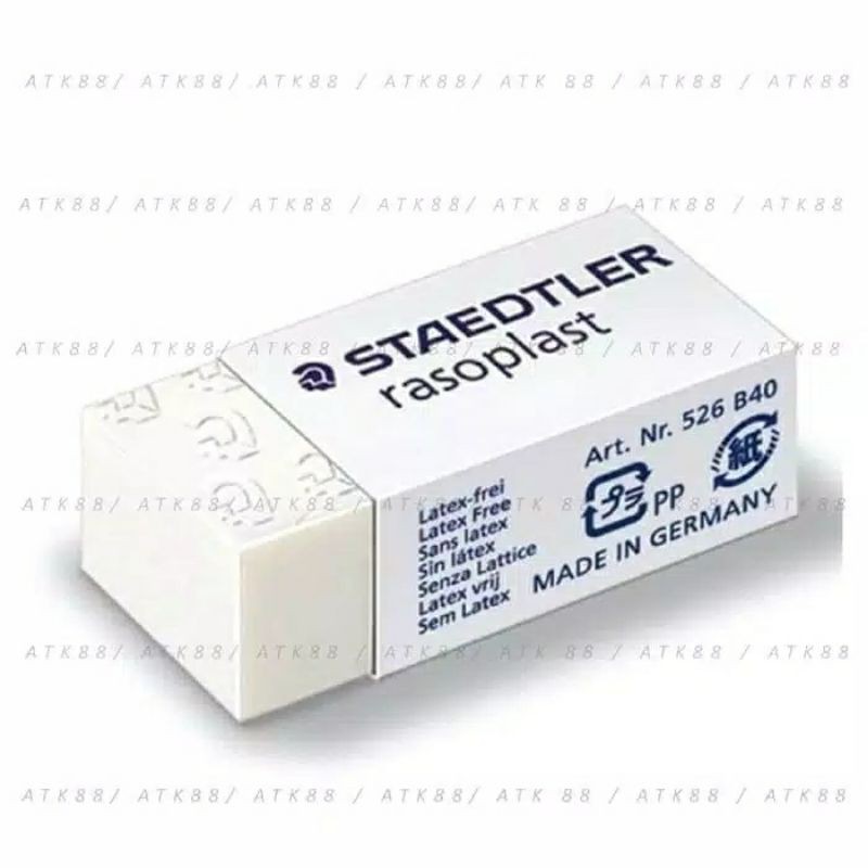 

STAEDTLER rasoplast 526 B40 Penghapus putih kecil 1Pcs saja