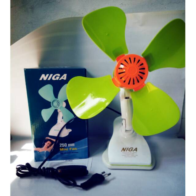 Kipas Angin Lipat Model jepit dan tempel tembok