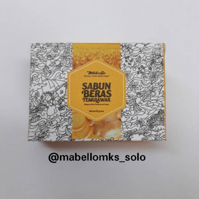 SABUN TEMULAWAK MABELLO/YELLOW SOAP 100gr