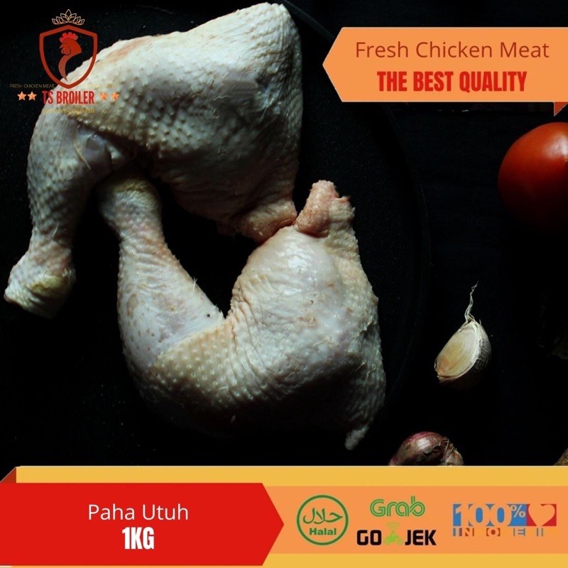 

Paha Ayam Utuh / Daging Ayam Fresh / Daging Ayam / Ayam Potong / Daging Ayam Segar