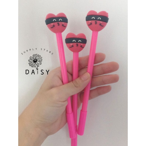 

PULPEN GEL LUCU KARAKTER HATI