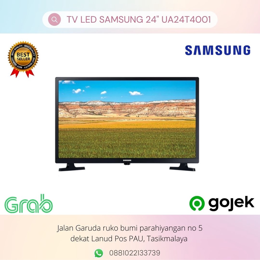 SAMSUNG TV LED 24 INCH USB MOVIE UA24T4001