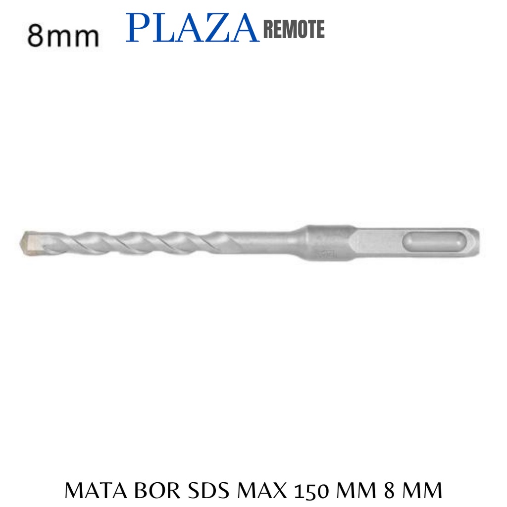 SDS MAX MATA BOR TEMBOK BETON HAMMER DRILL PANJANG 15 CM DIAMETER 8 MM