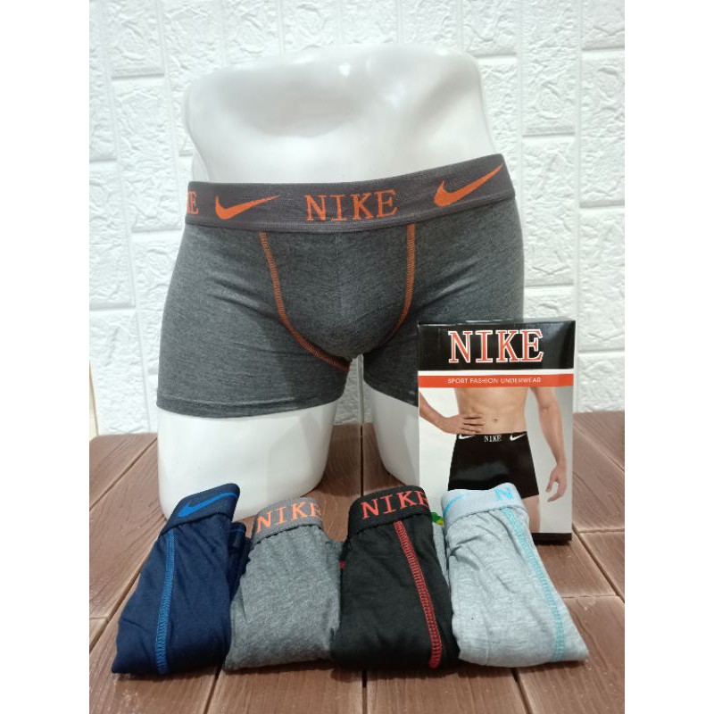 PROMO,,,,!!! ( 3 PCS BOXER NKE ) BOXER PRIA | CELANA DALAM