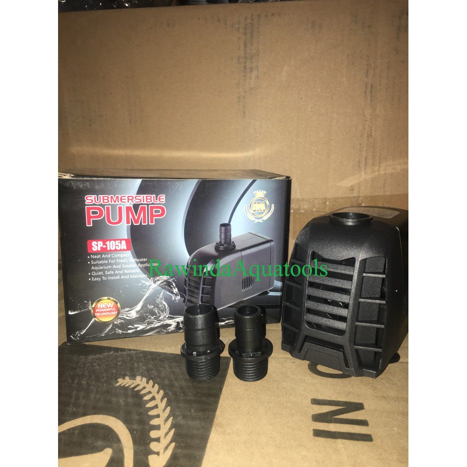 Submersible Pump SP-105A SPA Pompa Celup Aquarium Pompa Air Water Pump