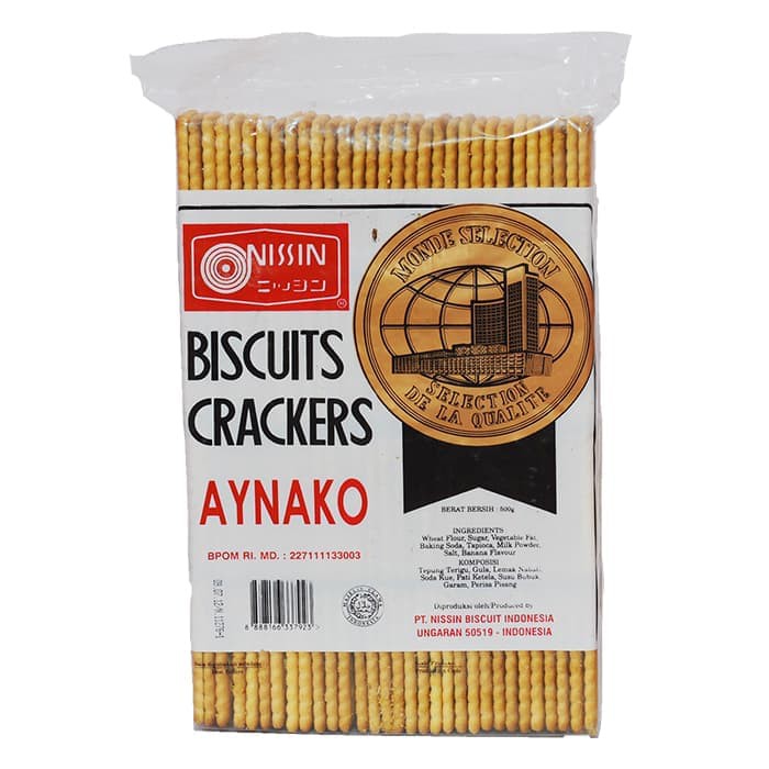 

Piscoklegit_ Nissin Aynako Biscuits 475Gr. Packing Besar