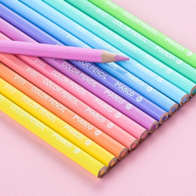 

LF417 24 PASTEL COLORED PENCIL SET COLORED PENCILS FOR ADULTS NEON COL YHJTY54654