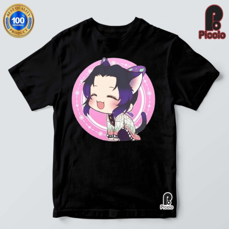 baju kaos anak shinobu kocho anime atasan unsex bahan premium