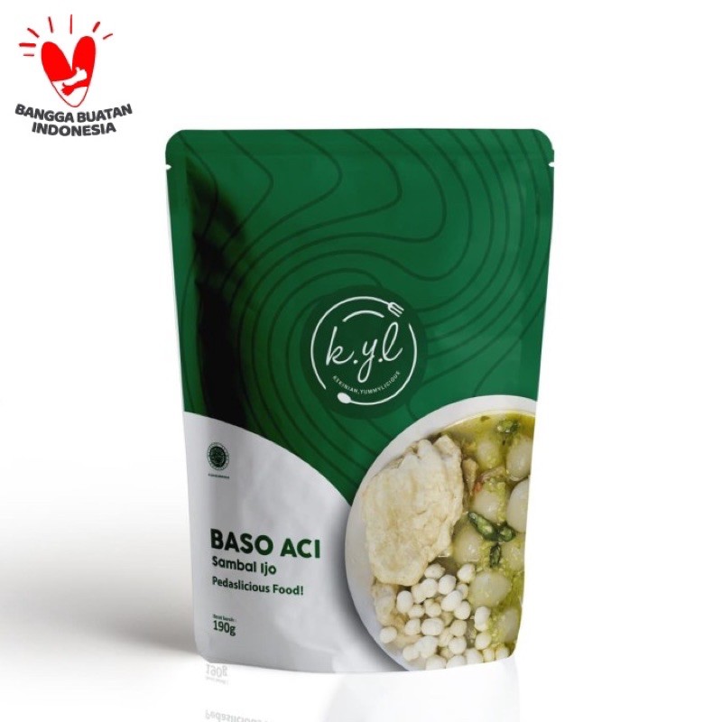 

Baso aci sambal hijau k.y.l