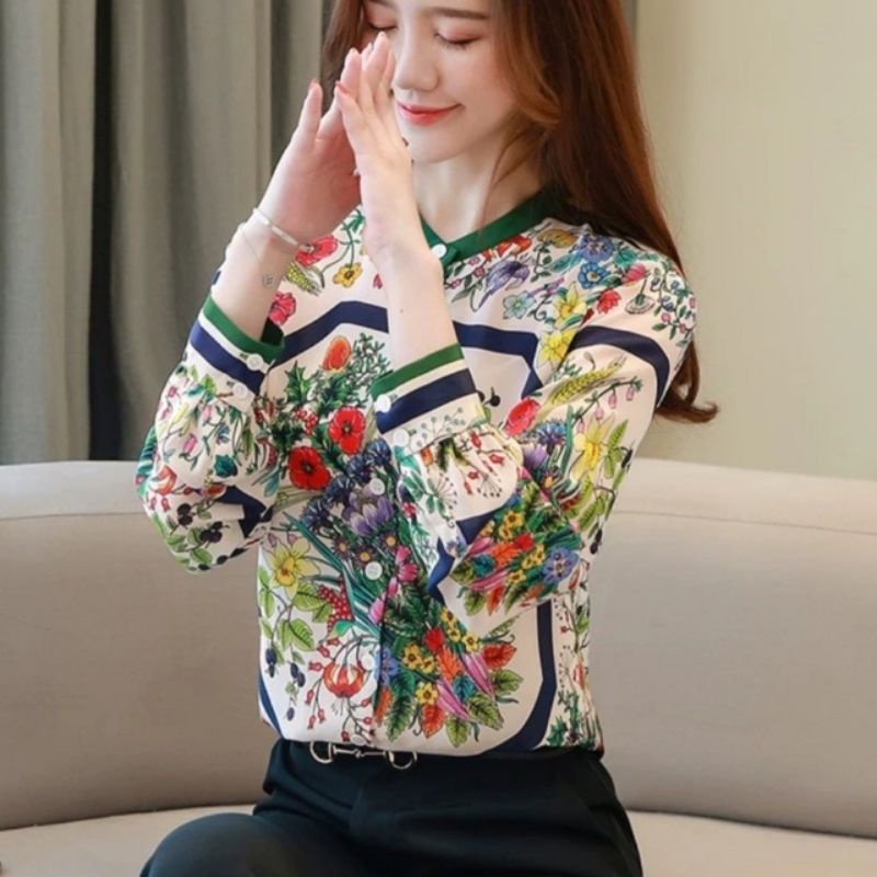 MDLV ~ 7172 MIRABELL TOP // ATASAN LENGAN PANJANG CEWEK // FASHION IMPORT WANITA