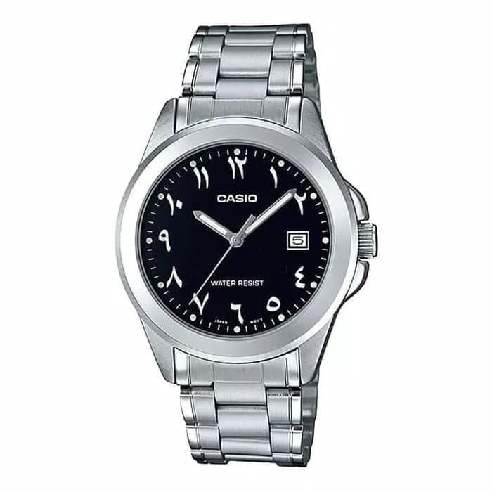 Jam Tangan Casio Pria Rantai Arabic Display MTP-1215A-1B3 Original